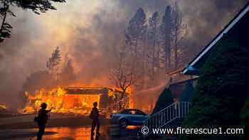 Inside the Wash. wildfire response: Firefighter videos show race to save homes