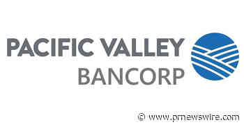 Pacific Valley Bancorp Announces a $3 million Share Repurchase Program