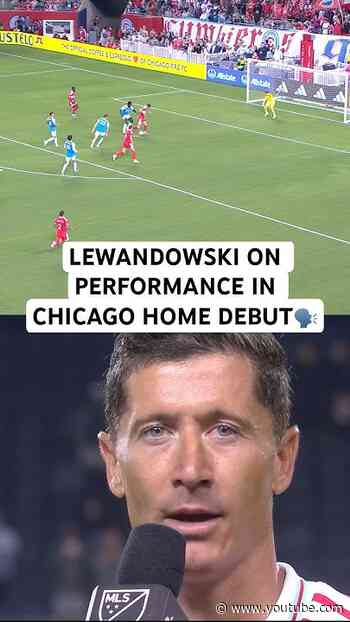Lewandowski🔊 BRACE IN CHICAGO HOME DEBUT!