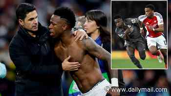 Why Vinicius Junior IS worth the risk and the money for Arsenal: Better defensive numbers than you would think, how he would fit into Mikel Arteta's system and the link to Bruno Guimaraes signing