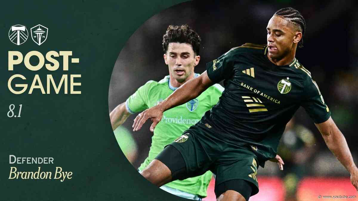 "I was ready for it and it came off right" | Brandon Bye on goal, win against Seattle