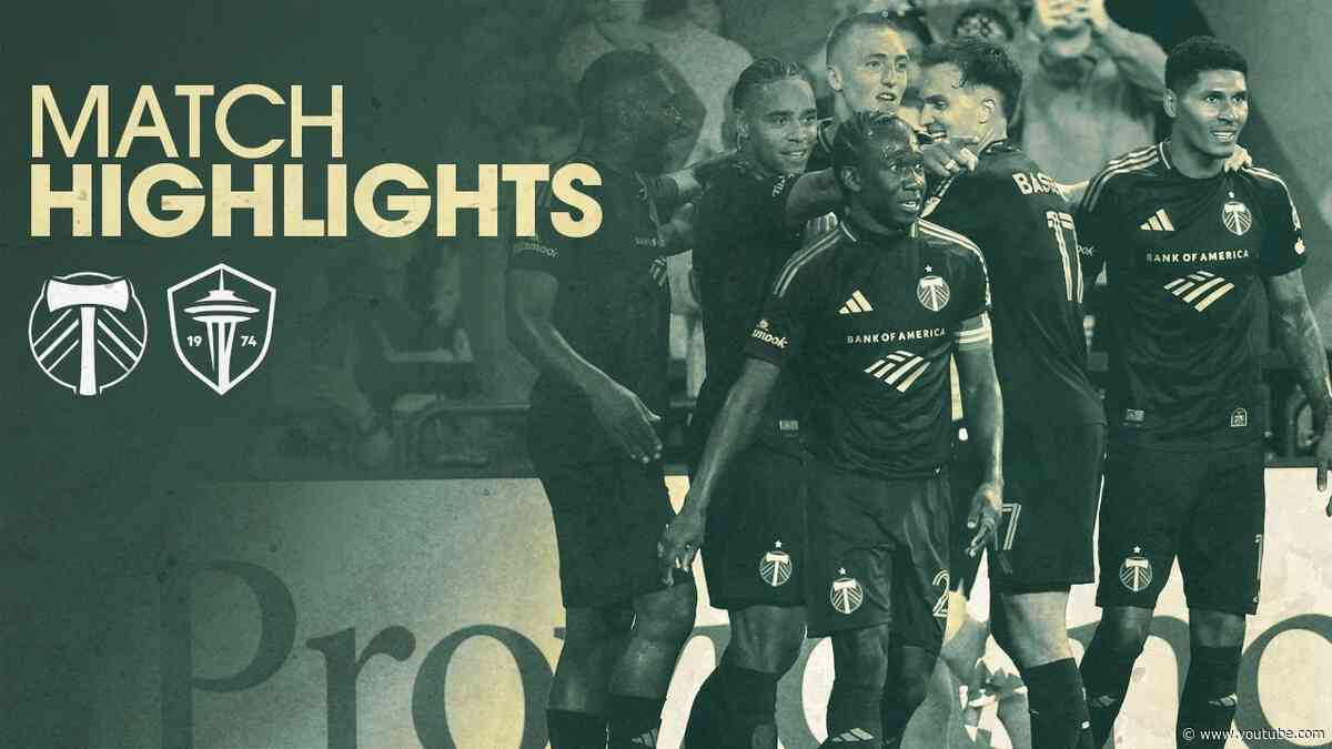 HIGHLIGHTS | Portland Timbers vs. Seattle Sounders FC | August 1, 2026
