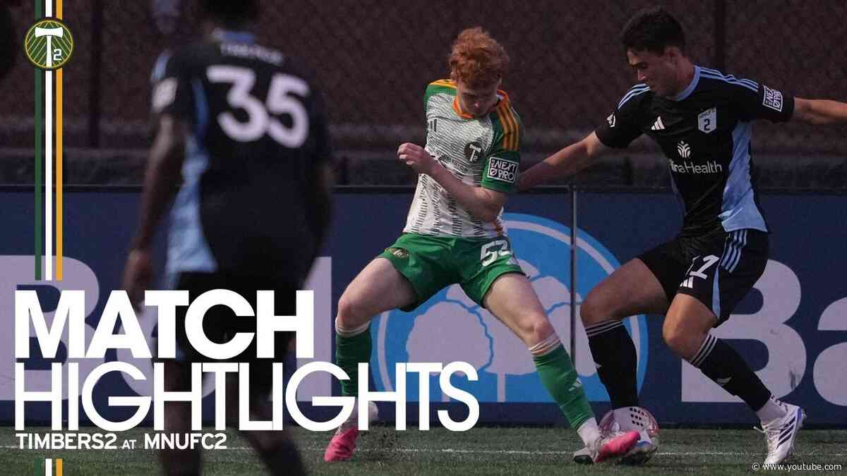 HIGHLIGHTS | MNUFC2 vs. Timbers2 | July 31, 2026