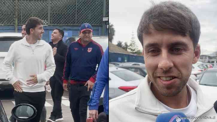 Tobías Reinhart: En Argentina se habla mucho de la U, es un club muy grande