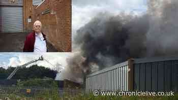 Washington factory 'went up like a rocket' as explosion made next door business' wall shake