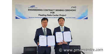 Mousterian Corporation and Samsung Heavy Industries Sign Engineering Contract for the Partnership's First Floating Data Center Deployment in the United States