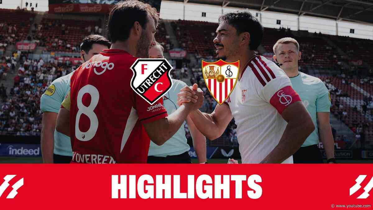 FC Utrecht speelt laatste oefenpot tegen Sevilla FC 🤝 | HIGHLIGHTS