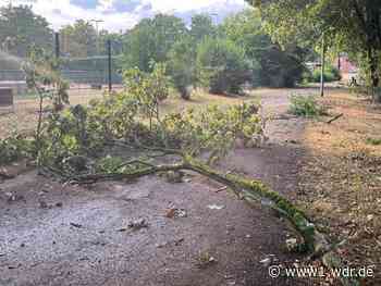 Wetter in NRW: Schweres Gewitter mit Starkregen