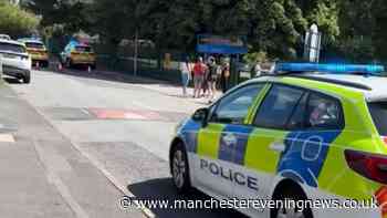 Air ambulance called and Dukinfield street closed after crash