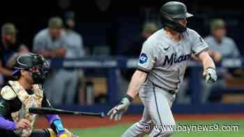 Rays make deadline day swap, acquire catcher Liam Hicks from Marlins