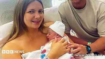 Woman has pioneering womb surgery to fix 'miracle' baby with intestines outside its body