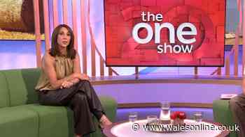 The One Show's Alex Jones jokes 'I won't make it' after slip up