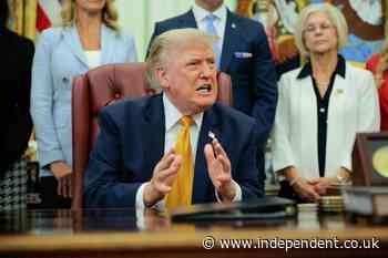 Trump renews call for oil companies to cut gas prices as he blasts Chevron CEO