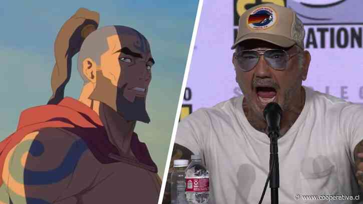 Dave Bautista y su trabajo de voz en "Avatar Aang": "Me encanta intentar cosas nuevas"
