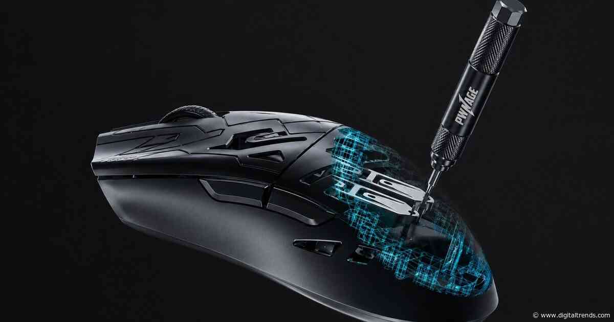 Pwnage’s new gaming mouse lets users adjust click force and travel with a screwdriver