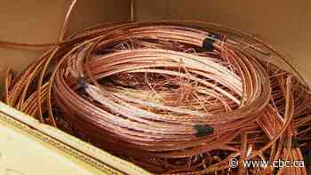 Sarnia police warn against copper theft, following recent string of incidents