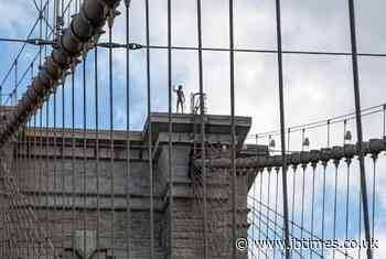 Why Did Galymzhan Abaildayev Jump Nude From Brooklyn Bridge Tower? Kazakhstan Flag Stunt Leaves Motive a Mystery