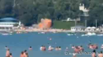 Russia alleges Ukrainian drones targeted holidaymakers at a Black Sea resort