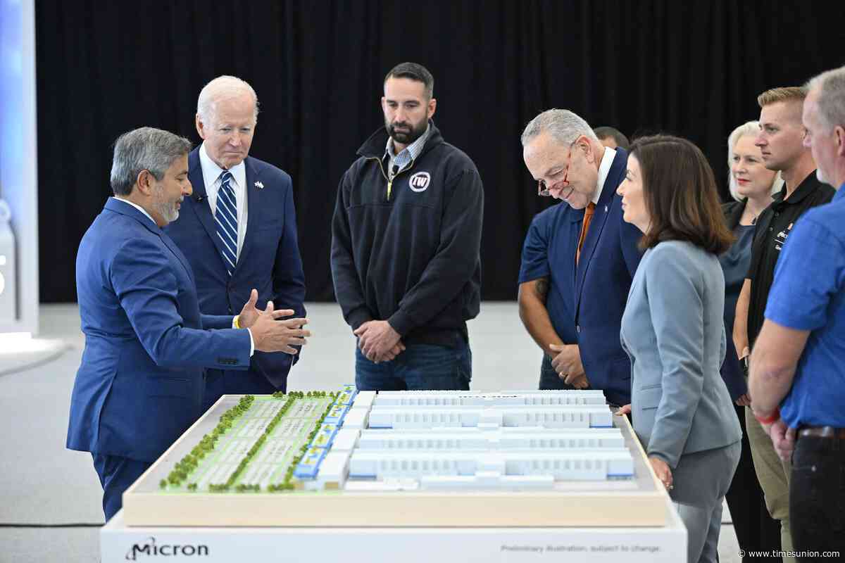 Lawsuit challenges NY's permit process for planned Micron facility