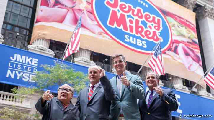 Jersey Mike’s stock falls 6% in public market debut after pricing shares at $23