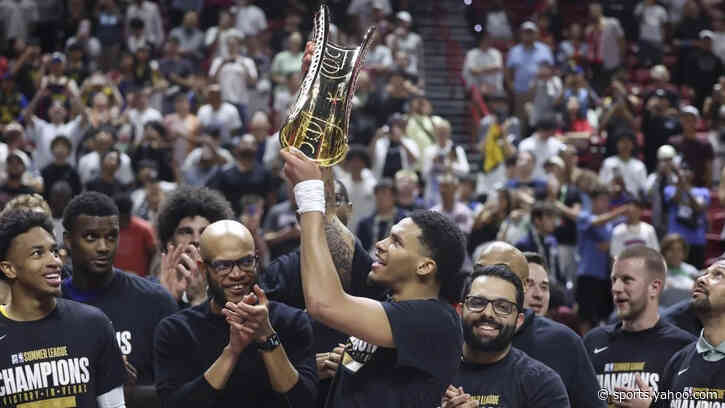 Will Richard finds voice as leader during Warriors' NBA Summer League title run