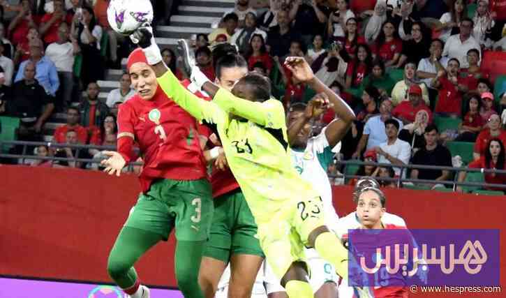 "لبؤات الأطلس" يتعادلن مع السنغاليات ويبلغ