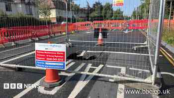 Road reopens after sinkhole repaired