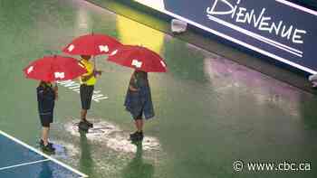 Rain interrupts National Bank Open for 2 straight days, forcing extensive delays
