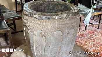 Norman font moved 500 miles 'for King's benefit'