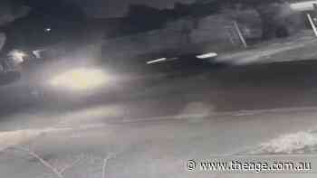 CCTV captures hit and run in Heidelberg West