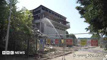 Demolition starts at derelict former school