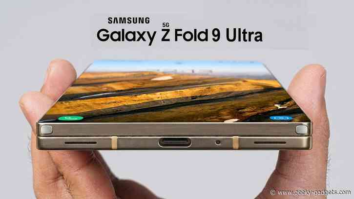 Why the Galaxy Z Fold 9 Ultra Could Make Every Other Foldable Obsolete