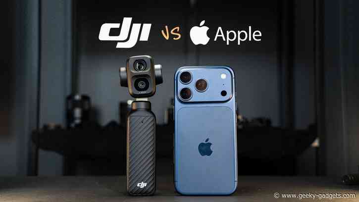 Osmo Pocket 4P 1-Inch Sensor Beats iPhone 17 Pro for Video
