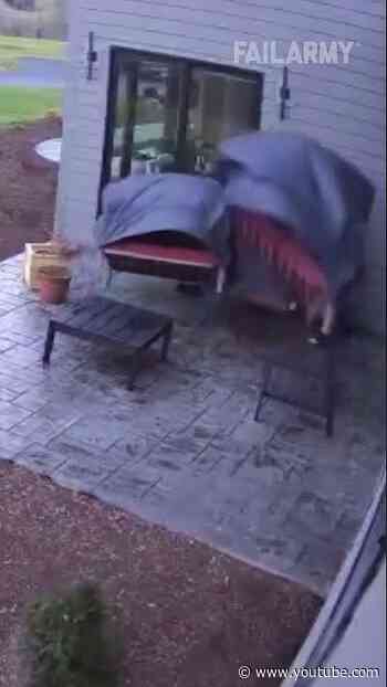 Twister took the entire patio set! 🌪️ #weather #tornado #emergency #fail #failarmy