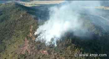 Cerro Colorado Fire burns in Mora County