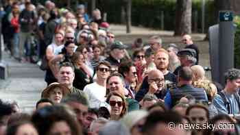 Thousands attend wake for 'trailblazer' Oscar-winning actor and singer