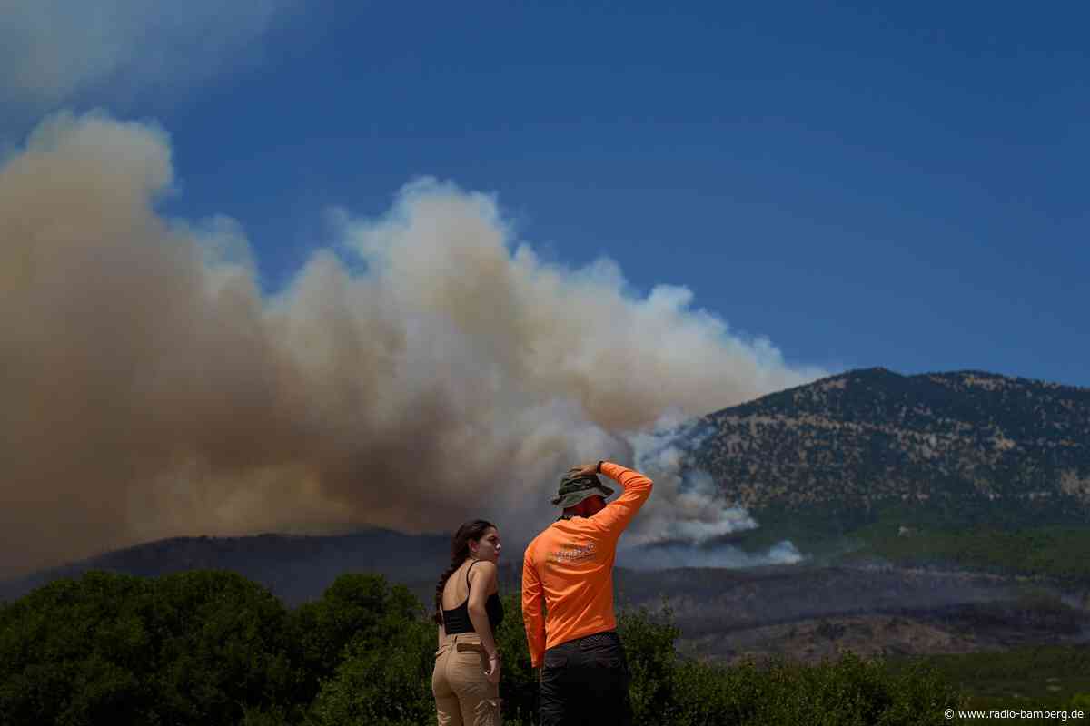 Waldbrände in Europa und USA: Zehntausende müssen fliehen