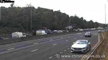 A1 Western Bypass crash: Road reopens after collision near MetroCentre