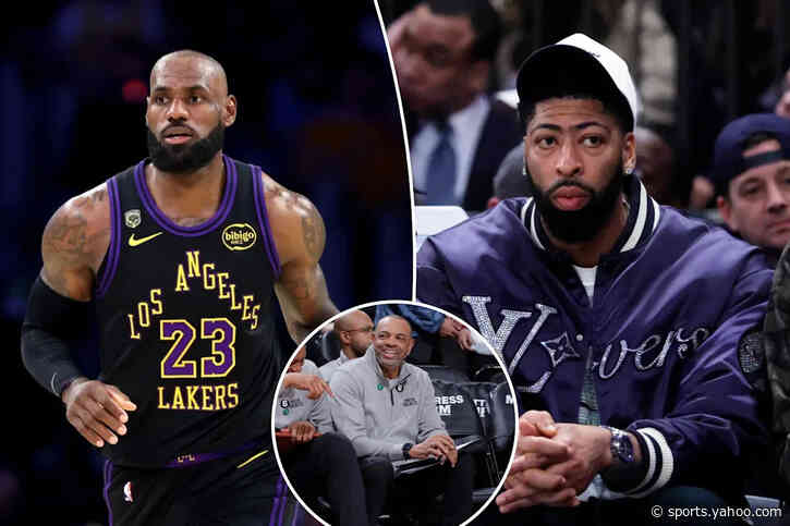 Anthony Davis disputes ex-Lakers coach’s LeBron James workout claim
