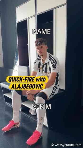 Get to know Kerim 😏 | #Juventus #Alajbegovic #NewSigning