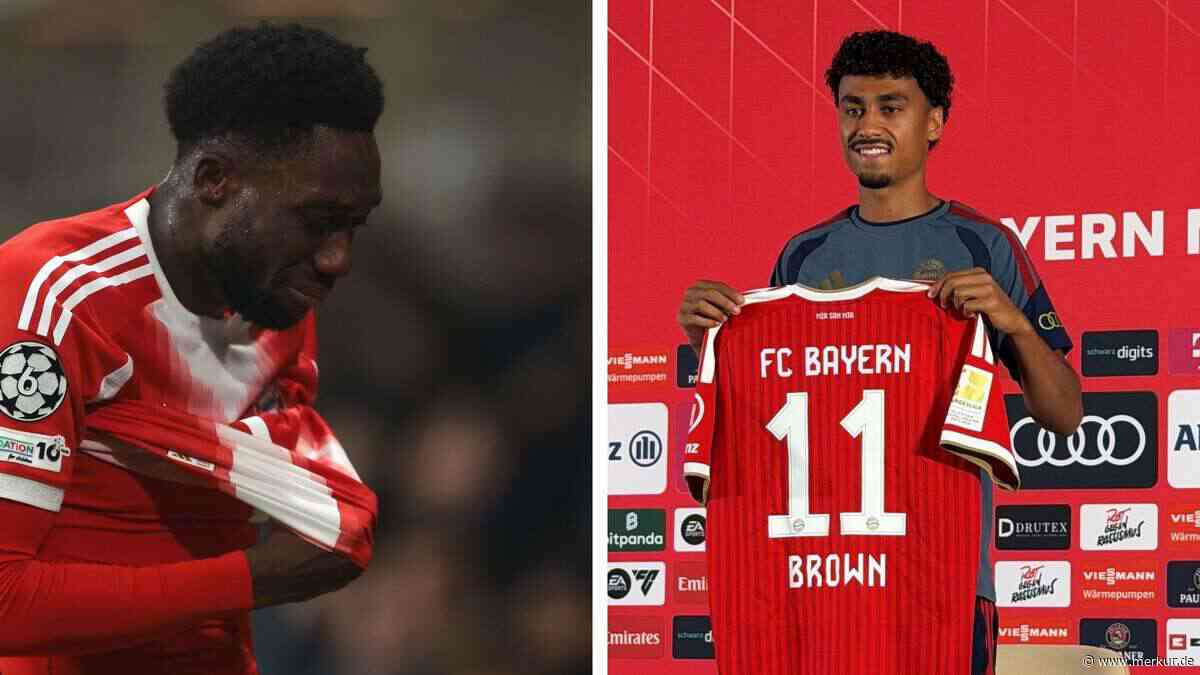 Nach Brown-Transfer: Brancheninsider zweifelt an Davies-Zukunft beim FC Bayern