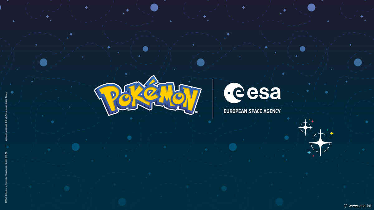 ESA en Pokémon slaan de handen ineen voor de Wereldruimteweek