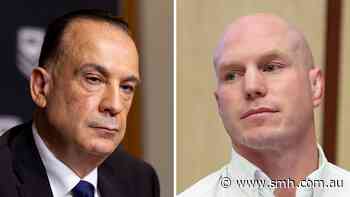 ‘Publicity-seeking extremists’: V’landys weighs in as gambling inquiry gets personal