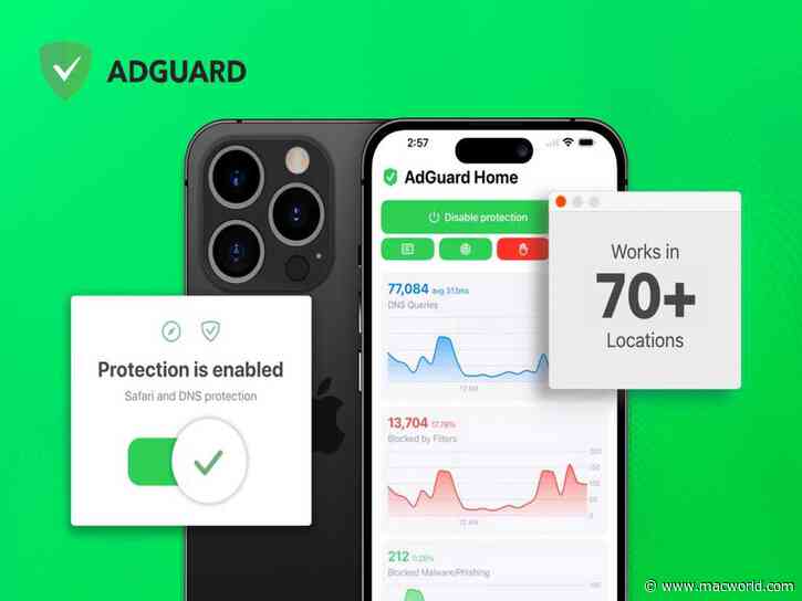 Protect 10 devices with AdGuard VPN while it’s just $39.97 total for 5 years