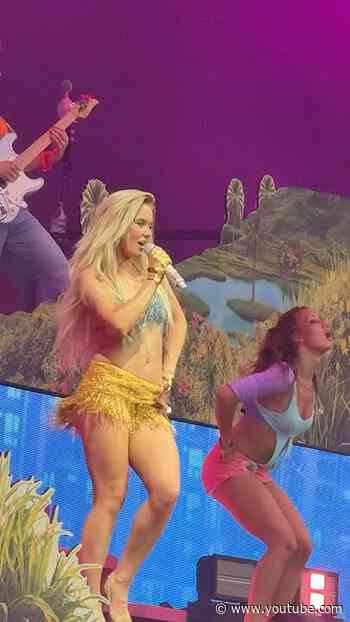 Zara Larsson brings her choreography to Osheaga