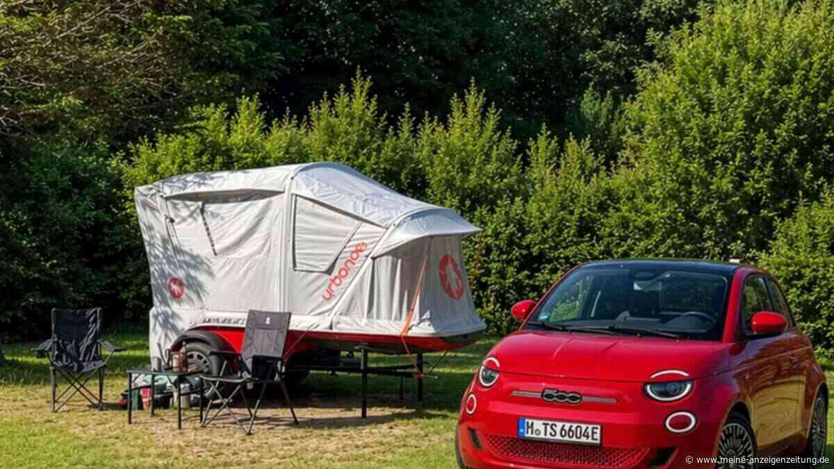 Neuer Camper-Anhänger ist in zwei Minuten fertig aufgebaut
