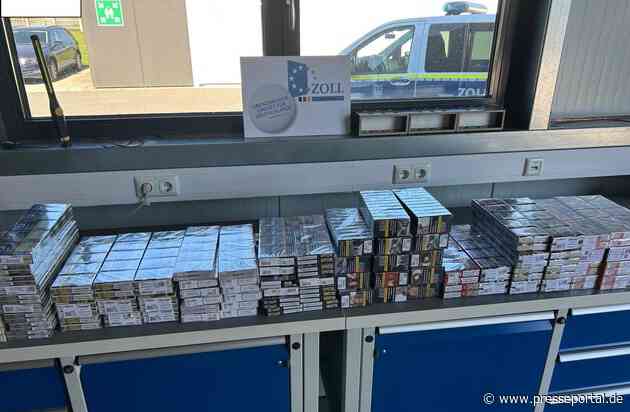 HZA-R: Zoll deckt auf: Mehr als 17.000 Zigaretten in Fahrzeug und Anhänger versteckt Kontrolle in Waidhaus führt zur Sicherstellung unversteuerter Zigaretten und Einleitung eines Steuerstrafverfahrens