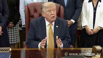Trump warns Iran to reopen Strait of Hormuz