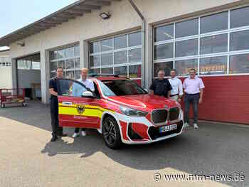 Sinsheim – Neuer vollelektrischer Kommandowagen für die Feuerwehr Sinsheim
