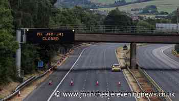 M67 traffic LIVE as motorway forced to close all day after 'human remains' found